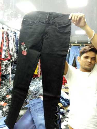 Black Ladies Jeans