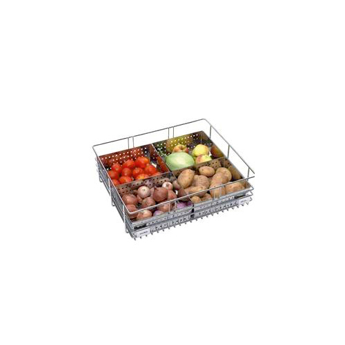 SS Vegetable Basket - Stainless Steel | Height 10-18 Inches, Width 450-900 Inches, Size 4-8 Inch, Ideal for Home Use