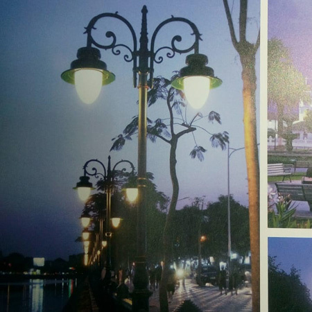 Decorative Street Lighting Pole