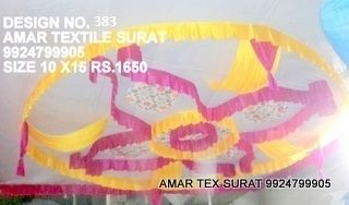 Tent ceiling draping