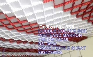 Tent fabric ceiling