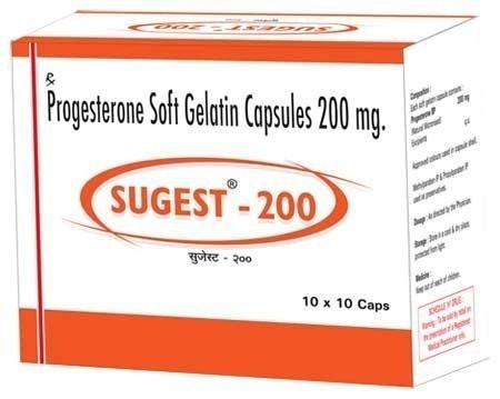 Progesterone Capsule - 100 mg, 200 mg, 400 mg | Effective Treatment for Recurrent Miscarriage, Uterine Bleeding, and Menstrual Irregularities