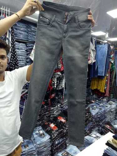 Ladies Jeans - Denim, Waist Size 28-40, Bottle Green | Breathable, Washable for All Seasons