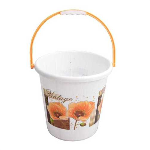 Various Color 18 No Printed Round Bucket Yellow