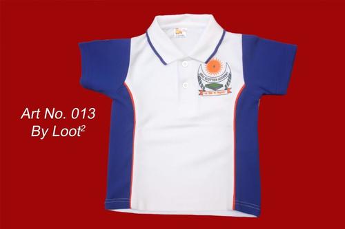 Printed School Logo Uniform T-Shirt
