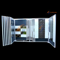 Steel Wall Tiles Bombay Rotary Display Stand