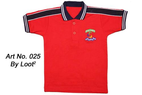 Designer Polo School T Shirt