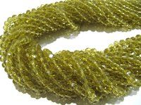 SALE Lemon Hydro Quartz Rondelle Faceted 6mm Beads