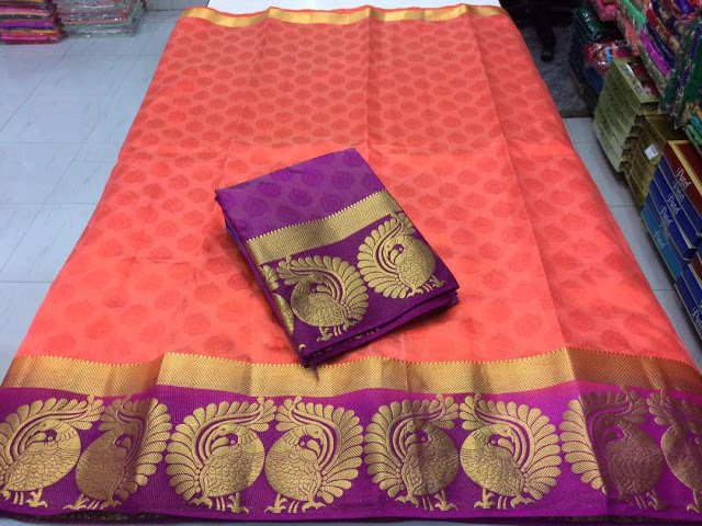 Fancy Kanjivaram Silk Saree