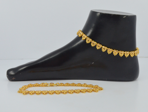 Gold Plated Anklet