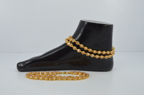 Artificial Gold Plated Anklets