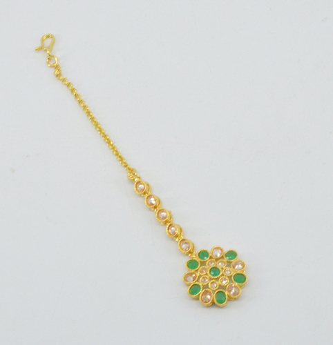 Gold Plated Mang Tika