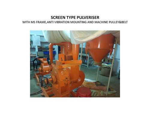 Screen Type Pulverizer