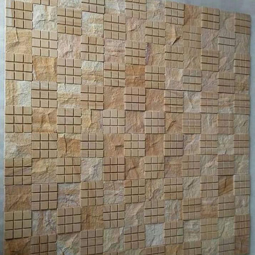 Teak Wood Mosaics Sand Stone Artificial Granite