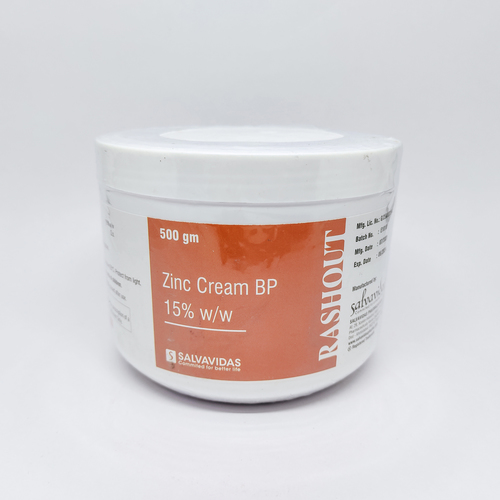 Zinc Oxide Cream Bp Store In Cool & Dry Place