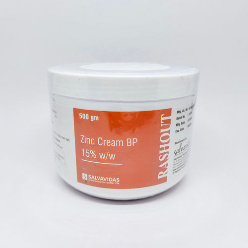 Zinc Oxide Cream Bp Store In Cool & Dry Place