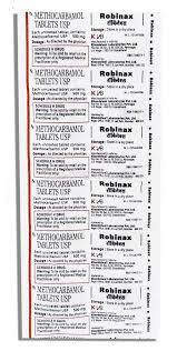 Robinax Tablet ( Robaxin )