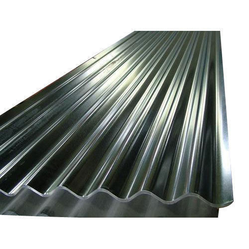 Iron Sheet - Rectangular Iron Sheet with Thickness of 1-3 mm, Ideal for Roofing and Shade Installations, Galvanized Finish, High Tensile Strength