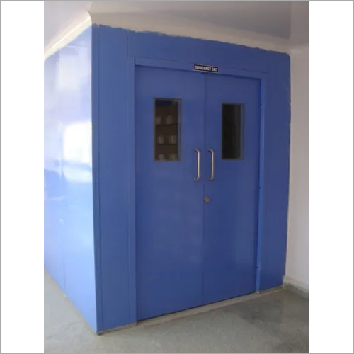 Industrial Steel Door - Durable Steel | Elegant Designs, Anti-Trespass Safety Lock, Powder Coated Metal Handles