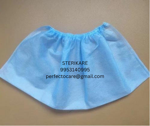 Sky Blue Non Woven Shoes Cover