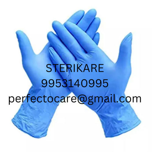 Blue Non Chlorinated Gloves