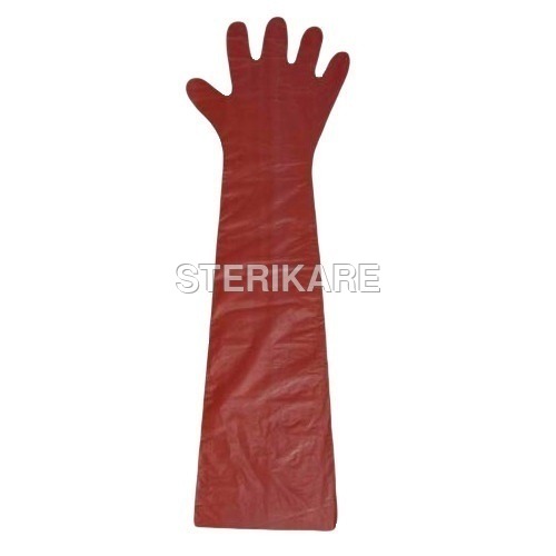 Disposable LDPE Veterinary Gloves
