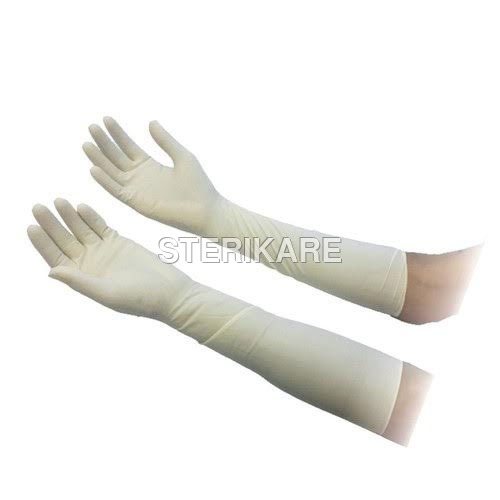 Chlorinated Elbow Length Gloves
