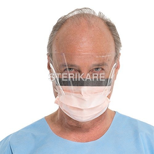 Disposable Mask With Eye Shield