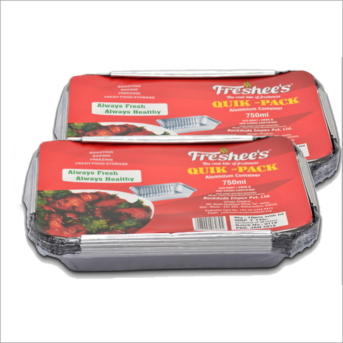 Foil Food Container Pack By ROCKDUDE IMPEX PVT.LTD.