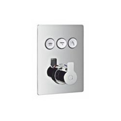 Concealed Thermostatic Multifunction Diverter Concealed Thermostatic Multifunction Diverter