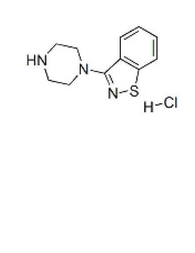 3-(1-Piperazinyl)-1,2 benzisothiazole HCL