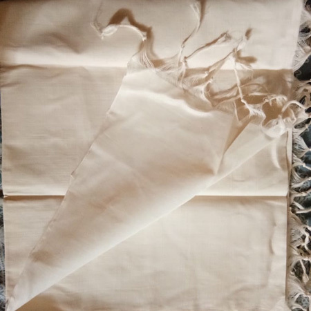 Natural handloom cotton duptta