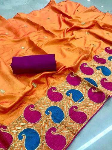 Multy Fancy Border Saree