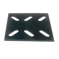 Elevator Brackets - Steel, Various Dimensions, Black Finish | High Load Bearing Capacity, 4 Mounting Holes, Modular Design