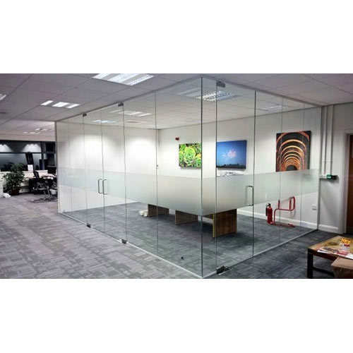 Frameless Office Glass Partition
