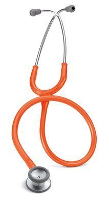Paediatric Stethoscope - Durable Design, Comfortable Fit | Bright Orange Color for Enhanced Visibility