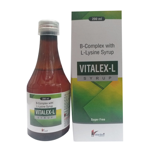 200ml B Complex L Lysine Syrup