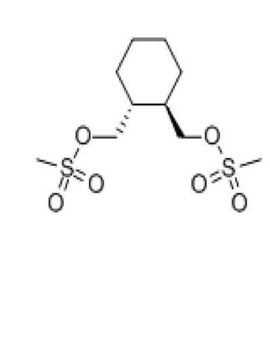 (1R,2R)-1,2 Bis ( Methane Sulfonyl-Oxy Methyl) Cyclohexane Cas No: 186204-35-3