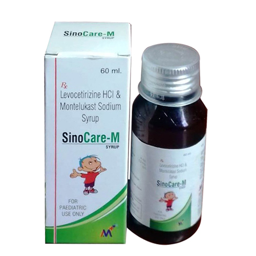 60ml Levocetirizine HCL Montelukast Sodium Syrup