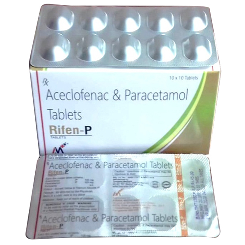 Aceclofenac Paracetamol Tablets