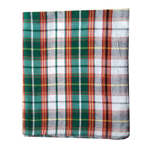 Single Check Shoddy Blanket