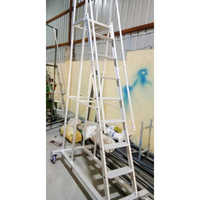 Aluminum Industrial Trolley Ladder