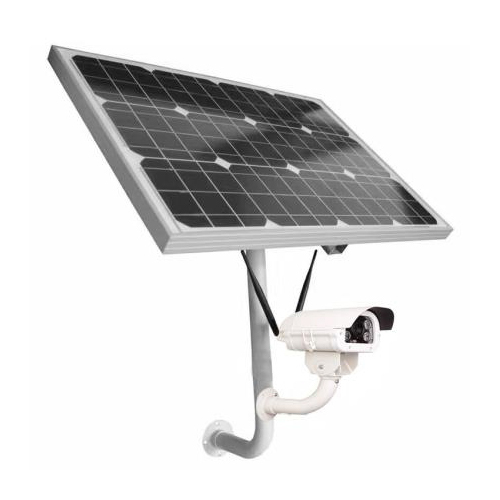 Solar CCTV Camera - 1080p Resolution, White Color, 5W Solar Panel, 10000mAh Battery | IP66 Rated, Night Vision, 1 Year Warranty, Theft Prevention