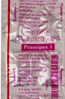Pramipex 1mg Tablet