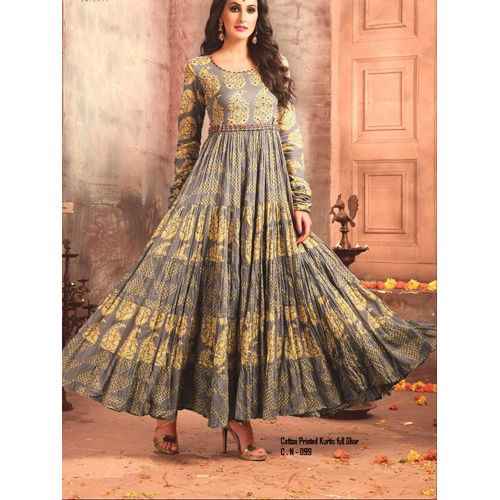 anarkali cotton dress with price