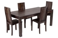 Handmade Dining Table Set Sheeshan 4 Chair