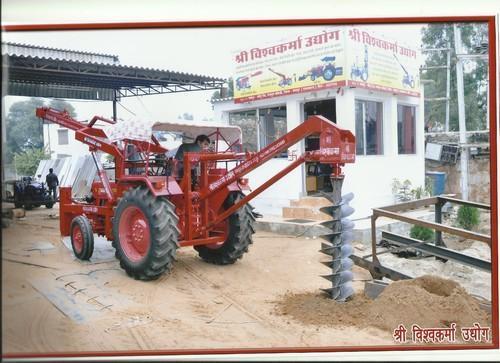 Tractor Mounted Post Hole Digger