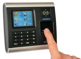 Biometric attendance machine