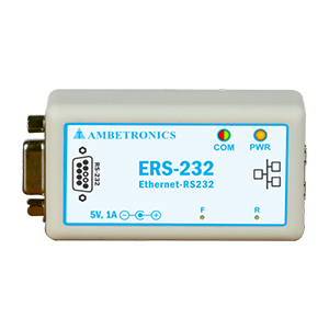 Abs Plastic Ethernet To Rs-232 Converter