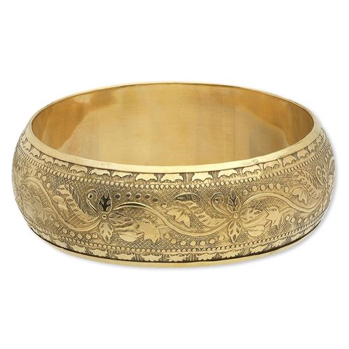 brass designed bangle